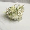 In the living room, there are six artificial flowers for wedding decoration, featuring peonies and chrysanthemums Application Scenario